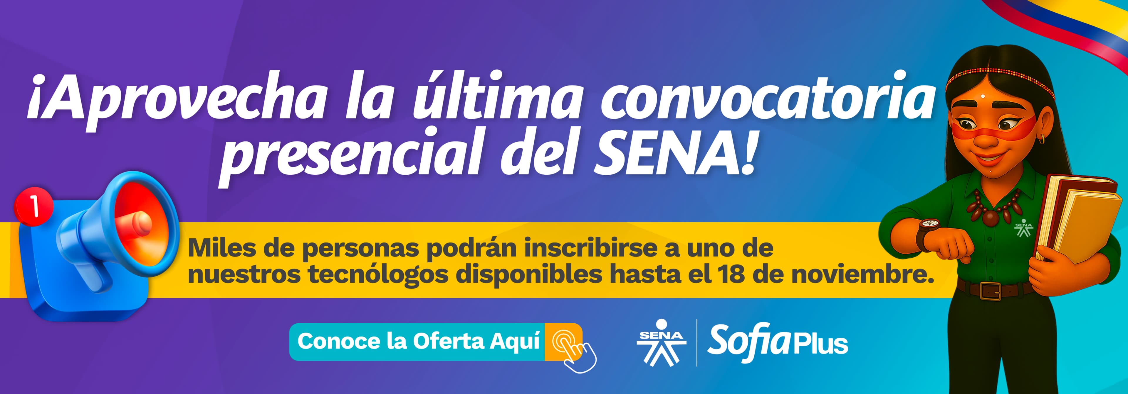 Banner promocional de Betowa - Noviembre 2025 - Plataforma educativa del SENA con información sobre programas de formación, cursos y servicios educativos disponibles