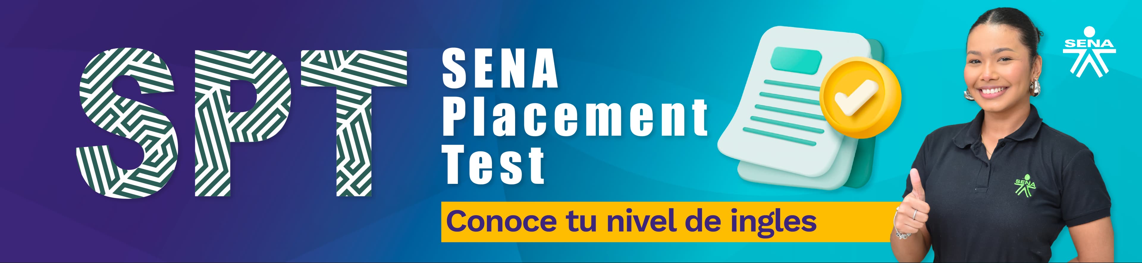¿Quieres conocer tu nivel de inglés? Ingresa aquí y realiza el S.P.T. (SENA Placement Test)