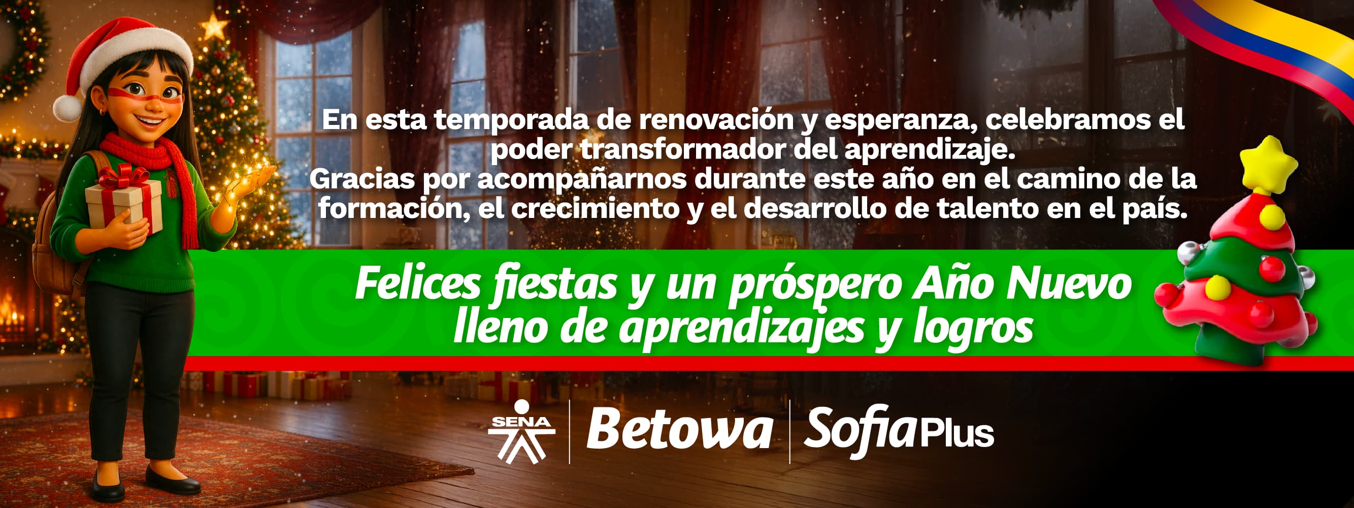 Banner promocional de Betowa - Diciembre 2025 - Plataforma educativa del SENA con información sobre programas de formación, cursos y servicios educativos disponibles